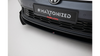 Splitter Volkswagen Polo GTI Mk6 Facelift Front Street Pro Black + Gloss Flaps