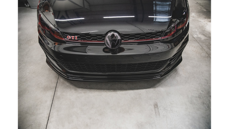 Splitter Volkswagen Golf 7 GTI TCR przód Red