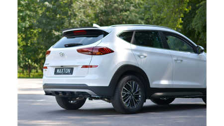 Dokładka Hyundai Tucson III Facelift Zderzak Tył Gloss Black