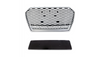 Grill Audi A6 C7 Facelift Silver & Gloss Black