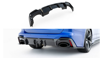 Diffuser Audi RS6 RS7 C8 Side Carbon Version with hook