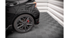 Splitter Hyundai I20 N III Rear Side Street Pro Black-Red + Gloss Flaps