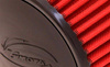 Simota Air Filter H:140mm DIA:80-89mm JAU-G02101-06 Red