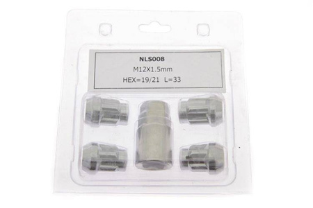 Wheel locking nuts M12x1.5 Cone