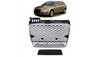 Grill Audi A4 B7 Silver & Gloss Black