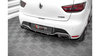 Splitter Renault Clio RS IV Tył Środkowy z Dyfuzorem