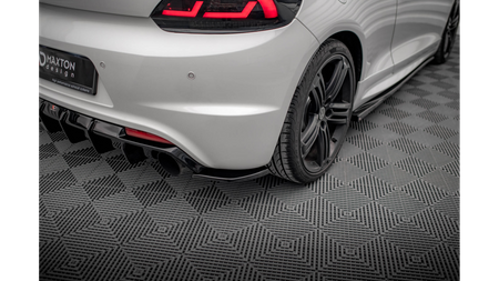 Splitter Volkswagen Scirocco III R Rear Side v.3