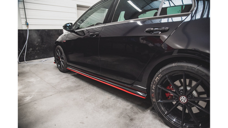 Dokładka Volkswagen Golf 7 GTI TCR Progi Gloss Black