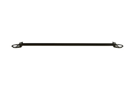 Rear upper strut bar Honda Civic 87-91 CRX II Black