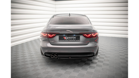 Splitter Jaguar XF R-Sport II Rear Side Gloss Black