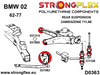 Rear beam bush SPORT