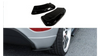 Splitter Ford Fiesta MK7 ST Stline Zetec S Tył Boczne Gloss Black