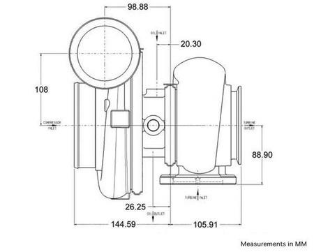 Garrett Turbocharger GTX4294R Super Core