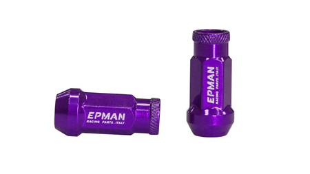 Nakrętki Epman JDM M12x1,5 Fioletowe