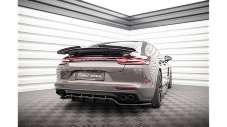 Spoiler Cap Porsche Panamera GTS Panamera E-Hybrid Panamera Turbo S E-Hybrid 971 Gloss Black