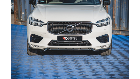 Splitter Volvo XC60 II R-Design Front v.2 Gloss Black