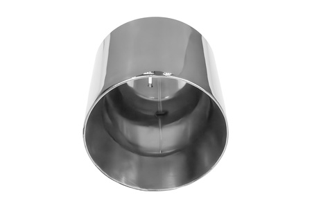Końcówka tłumika 127mm wejście 70mm Polerowana