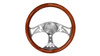 Kierownica 380mm Drewno 