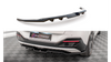 Splitter Kia EV6 I GT-Line Rear Central with Diffuser Gloss Black