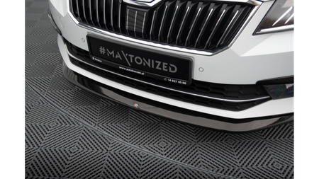 Splitter Skoda Superb III Front v.1 Gloss Black