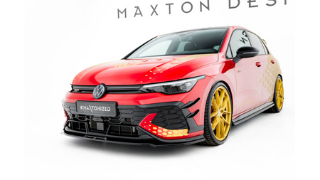 Splitter Volkswagen Golf GTI Clubsport Mk8 Facelift Przód v.3