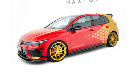 Zestaw Splitterów Volkswagen Golf GTI Clubsport Mk8 Facelift v.2