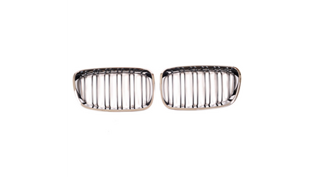 Grill BMW 1 F20 F21 Dual Line Chrome & Black