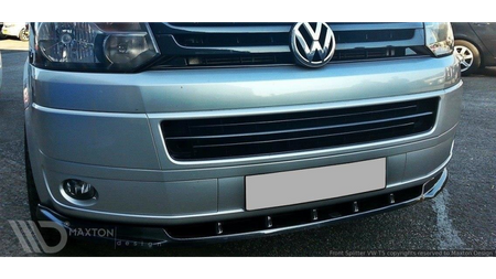 Splitter Volkswagen T5 Facelift Front Gloss Black