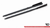 Diffuser Audi R8 4S Facelift Side Skirts v.2 Gloss Black + Flaps