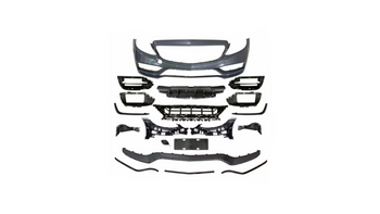 Bumper Mercedes-Benz C W205 S205 A205 C205 only for Facelift Front PDC