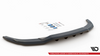 Splitter Audi A3 8Y S-Line Rear Central with Diffuser Gloss Black