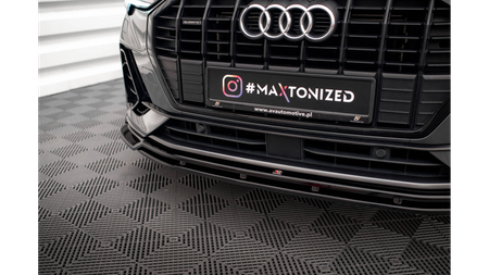 Splitter Audi Q3 F3 S-Line przód v.2 Gloss Black