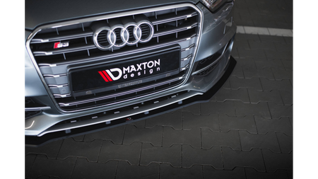 Splitter Audi A3 8V S-Line Front Pro Black-Red