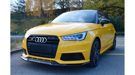 Splitter Audi S1 8X przód Gloss Black
