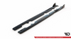 Diffuser Ford Fiesta VI ST Side Skirts v.2 Gloss Black + Flaps