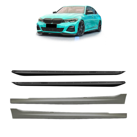 Diffuser BMW 3 G20 G21 Side Skirts Carbon Look