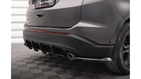 Splitter Ford Edge II Rear Side v.1 Gloss Black
