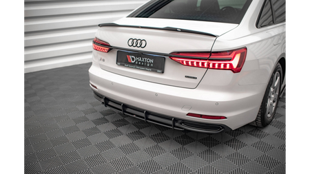 Dyfuzor Audi A6 C8 Tył Street Pro Red