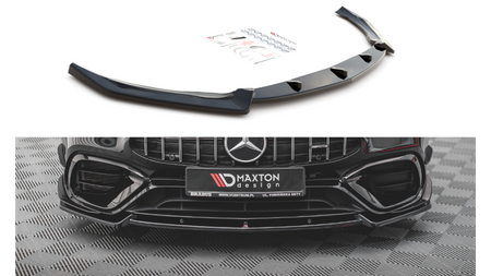 Splitter Mercedes-Benz CLA 45 Aero C118 Front v.2 Gloss Black