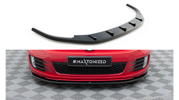 Splitter Volkswagen Golf VI GTI Front v.2 Gloss Black