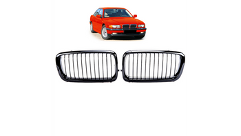 Grill BMW 7 E38 pojedyncze żeberka Gloss Black