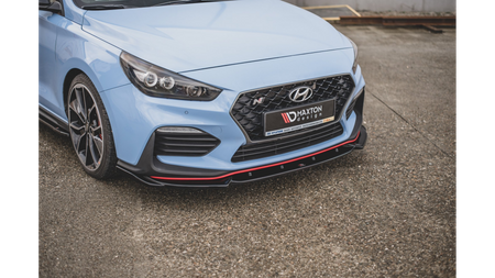 Splitter Hyundai I30 III N Front v.5 Gloss Black
