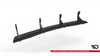 Diffuser Audi A4 S-Line B7 Rear Street Pro Black-Red