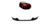 Diffuser BMW 1 F20 F21 Facelift Front Bumper Matt Black