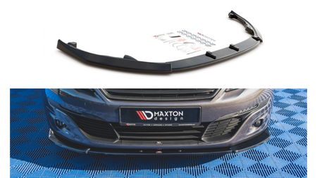 Splitter Peugeot 308 II Facelift Front v.2 Gloss Black