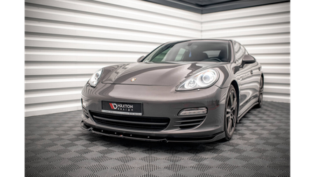 Splitter Porsche Panamera Panamera Diesel 970 Front v.2 Gloss Black