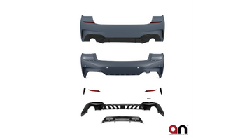 Bumper BMW 3 G20 Rear with Diffuser