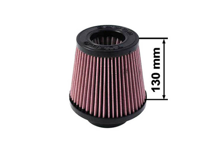 TurboWorks Air Filter H:130mm DIA:80-89mm Purple