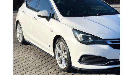 Diffuser OPEL ASTRA K OPC-LINE Side Skirts Gloss Black