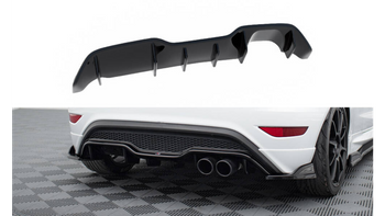 Diffuser Ford Fiesta VII Facelift ST Rear Valance Gloss Black